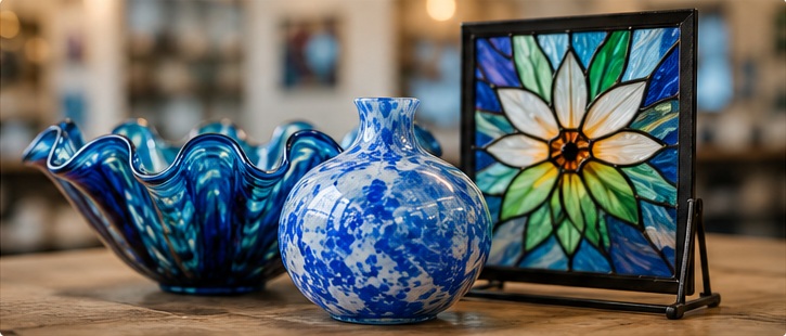GlassXpressions studio and glass art